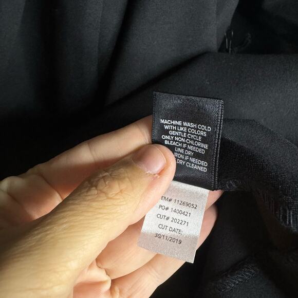 Torrid Studio Luxe black Ponte Peplum stretch Blazer jacket size 2X NWT - Picture 10 of 10